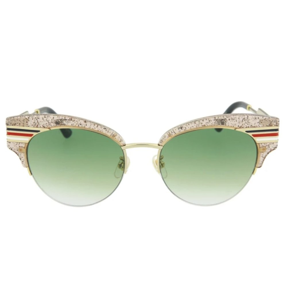 Gucci Cat Eye Tri Colored Sunglasses
